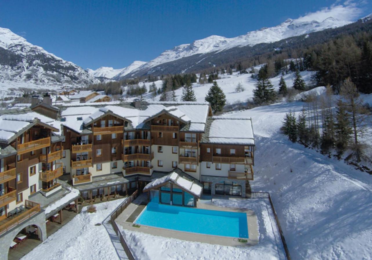 Les Alpages: Alpine Retreat with Pool & Wellness Apartment Lanslebourg-Mont-Cenis Exterior photo